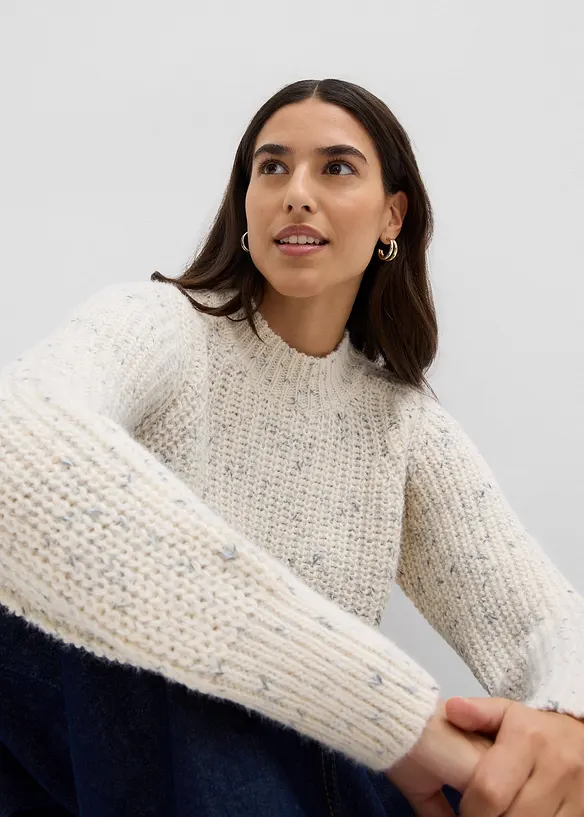 Pull en grosse maille, bonprix