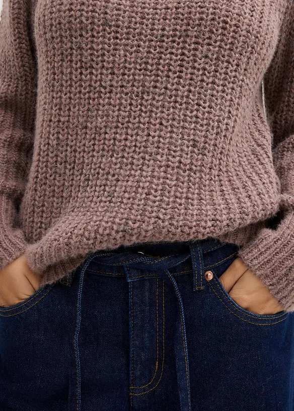 Pull en grosse maille, bonprix