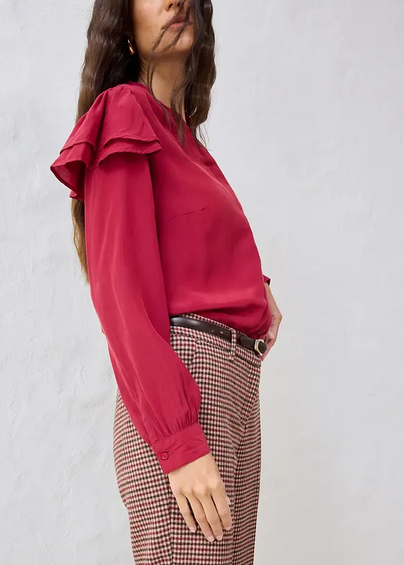 Chemisier en viscose et soie, bonprix