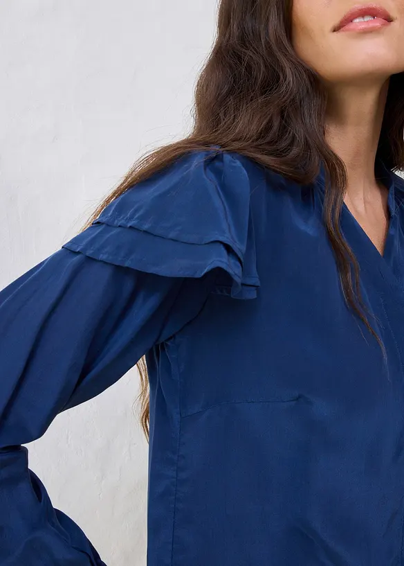 Chemisier en viscose et soie, bonprix