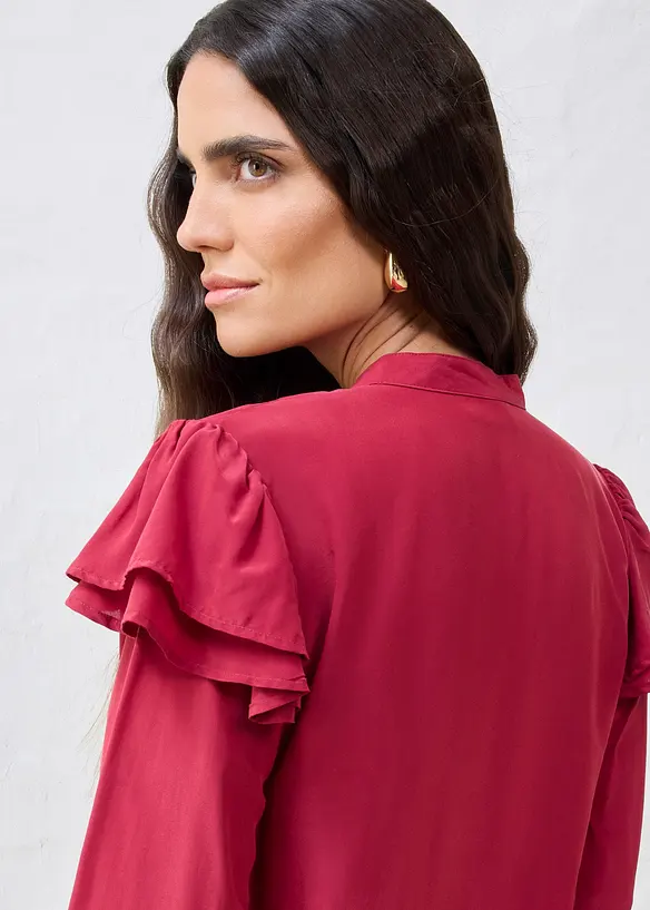 Chemisier en viscose et soie, bonprix