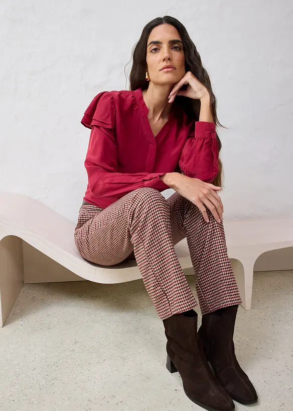 Chemisier en viscose et soie, bonprix