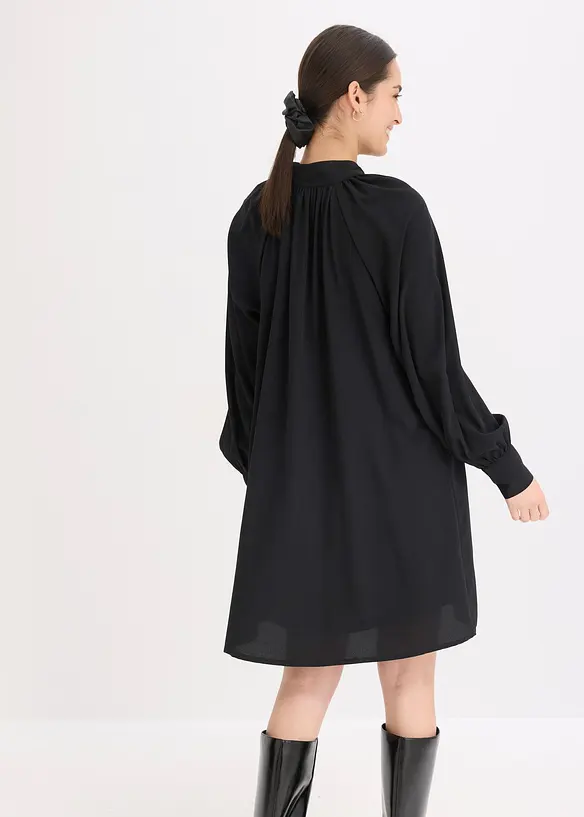 Robe-chemise à col lavallière, bonprix