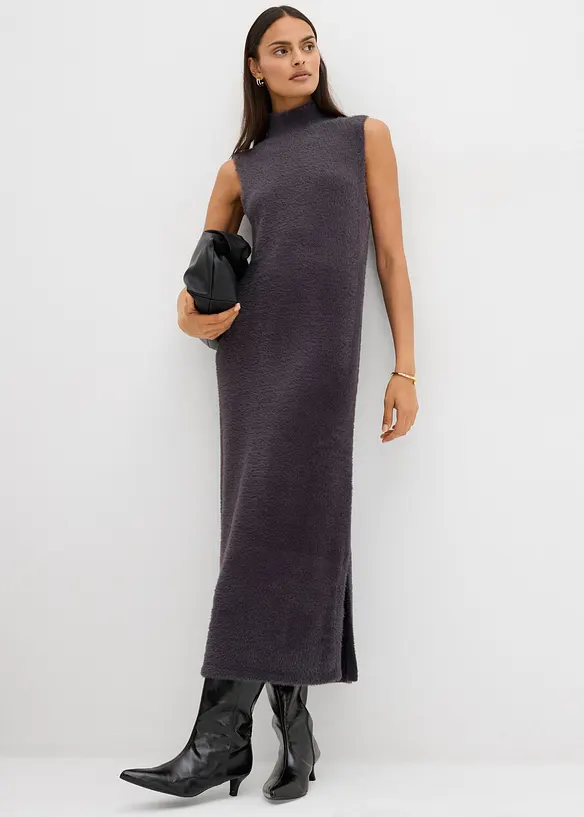 Robe pull en viscose mélangée, bonprix