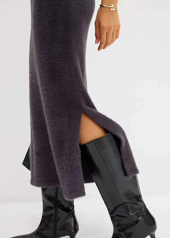 Robe pull en viscose mélangée, bonprix