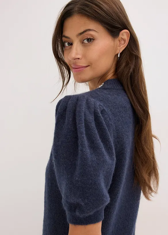 Pull avec application de strass, bonprix