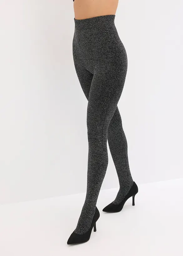 Collant thermique en polaire avec fil brillant, bonprix