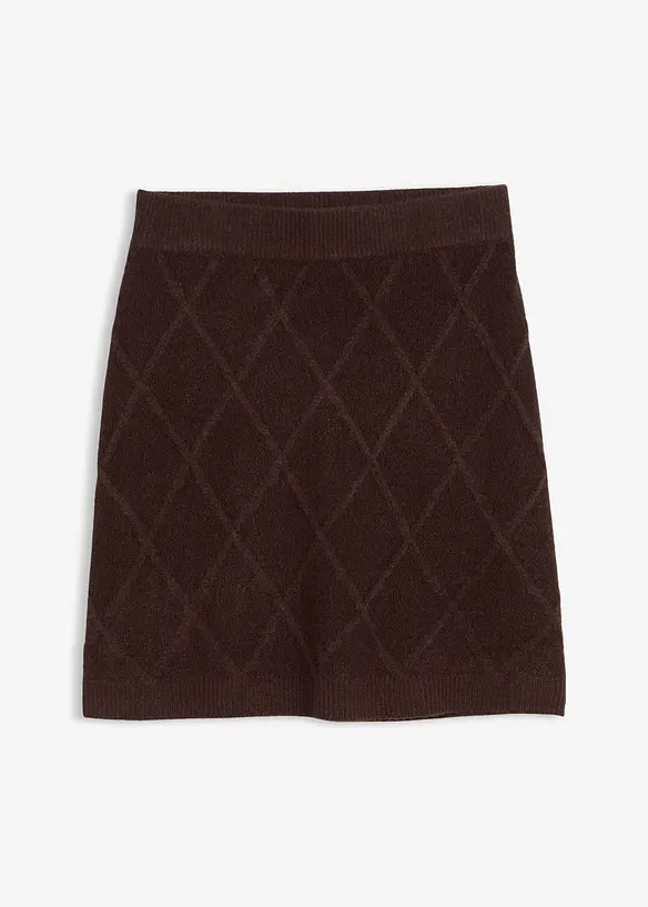 Jupe en maille torsadée, bonprix