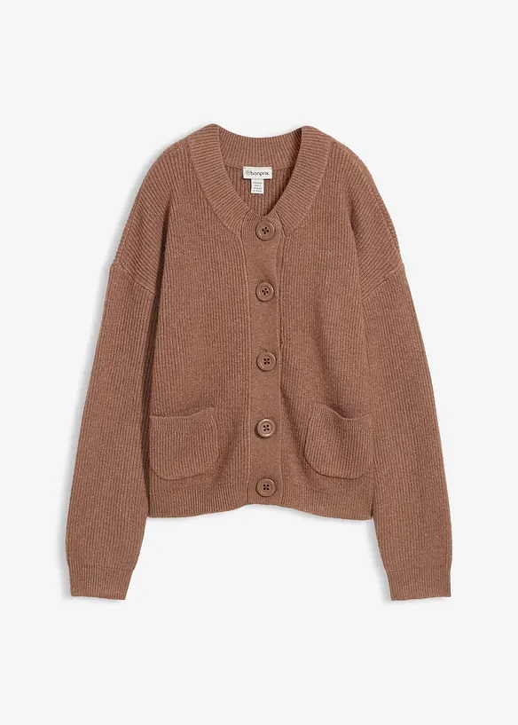 Gilet en maille oversize, bonprix