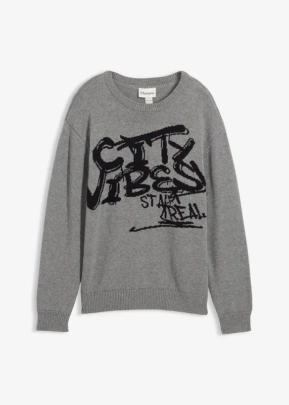 Pull 100% coton, bonprix