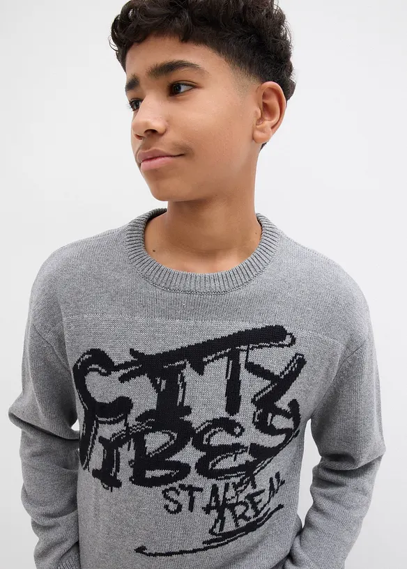 Pull 100% coton, bonprix