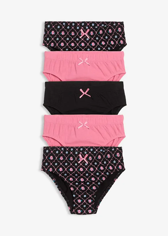 Lot de 5 slips doux, bonprix