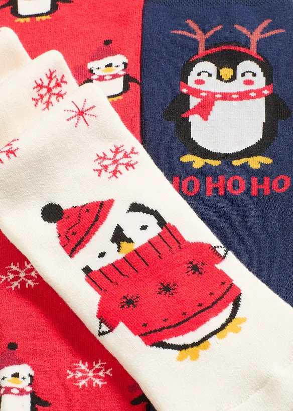 Lot de 3 paires de chaussettes thermiques, bonprix