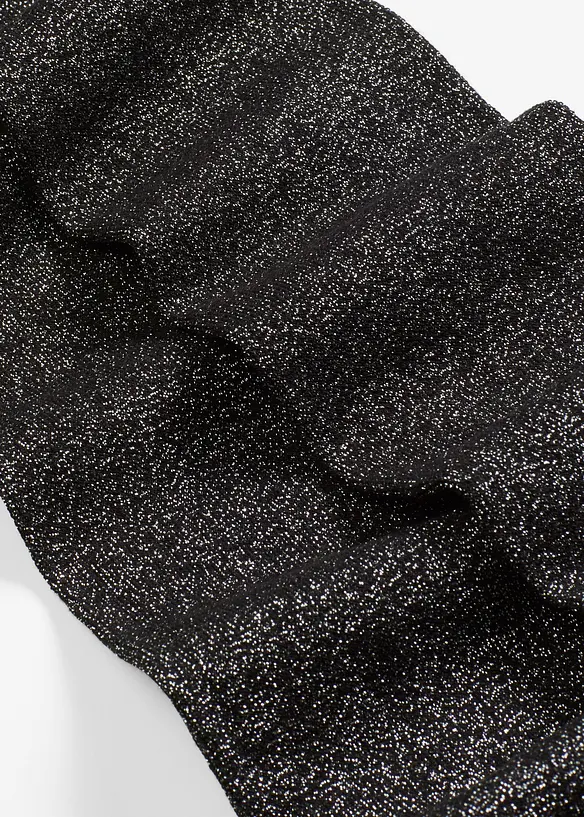 Chaussettes jambières en coton majoritaire et fil lurex, bonprix