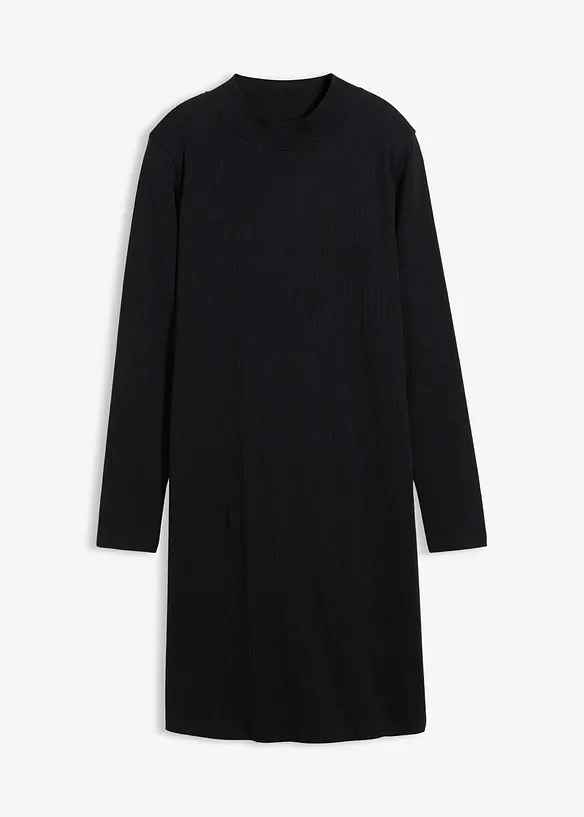 Robe en jersey à col montant, bonprix