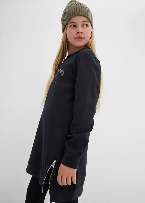 Robe en molleton 100% coton, bonprix