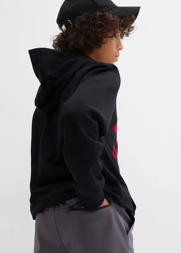 Pantalon cargo en softshell, largeur réglable, bonprix