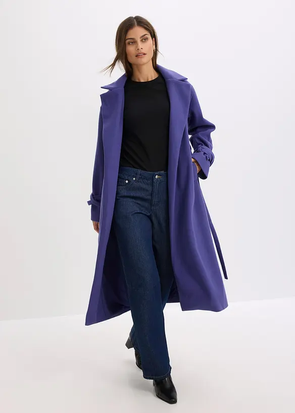 Manteau en viscose mélangée, bonprix