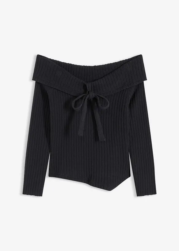 Pull côtelé, bonprix