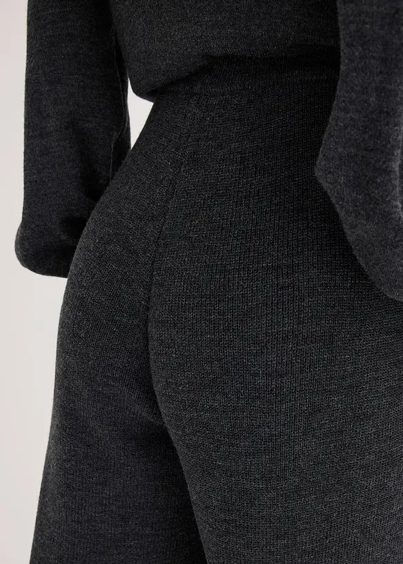 Pantalon en fine maille, bonprix