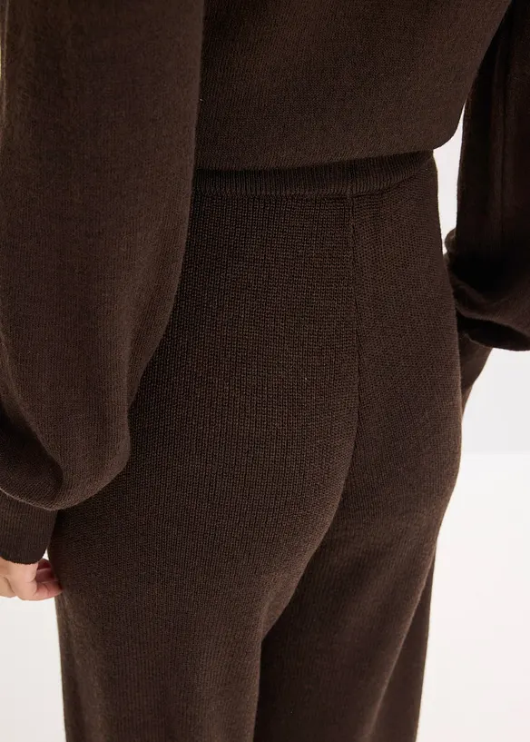 Pantalon en fine maille, bonprix