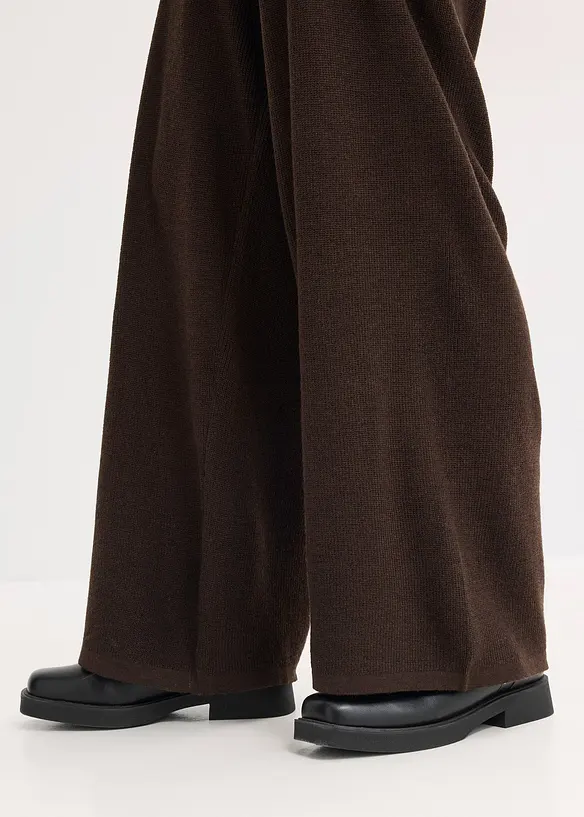 Pantalon en fine maille, bonprix