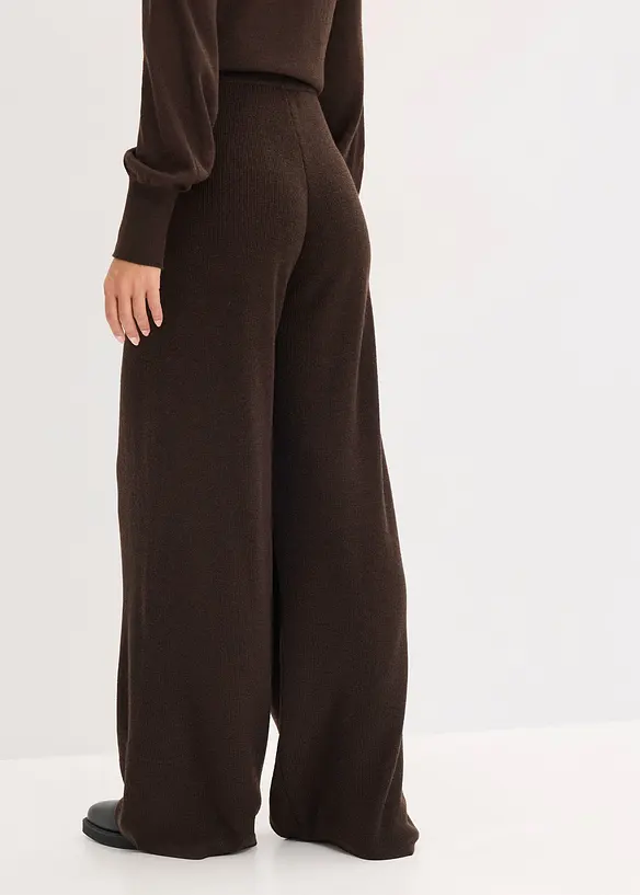 Pantalon en fine maille, bonprix