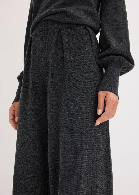 Pantalon en fine maille, bonprix