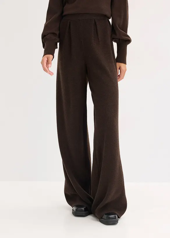 Pantalon en fine maille, bonprix