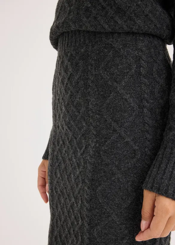 Jupe en maille, bonprix