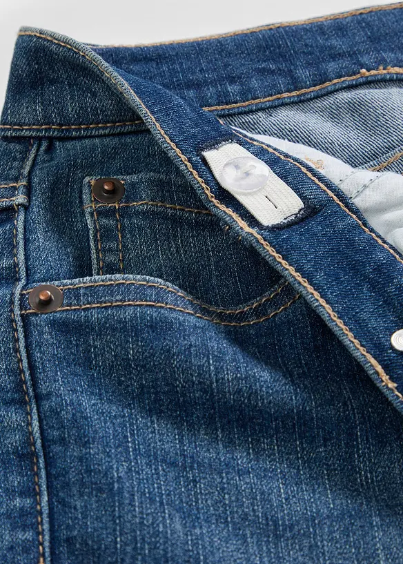 Jean droit taille mi-haute, bonprix