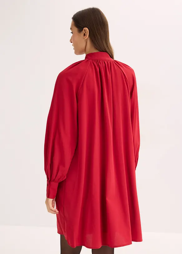 Robe-chemise à col lavallière, bonprix