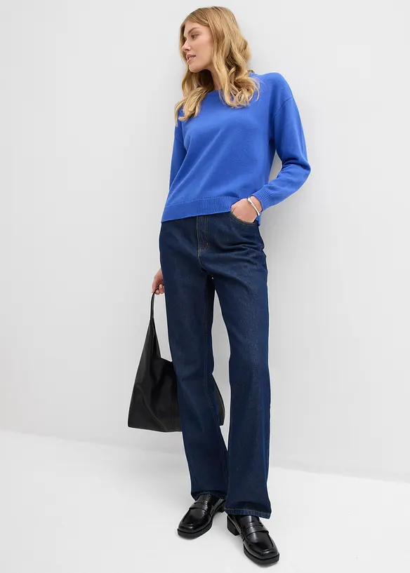 Pull oversize 100% coton, bonprix