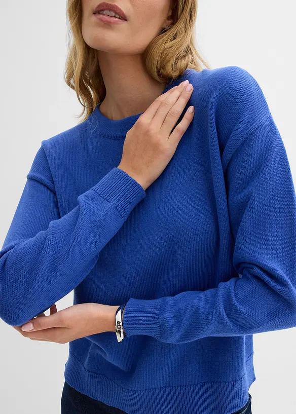 Pull oversize 100% coton, bonprix