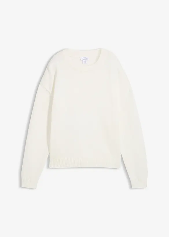 Pull oversize 100% coton, bonprix