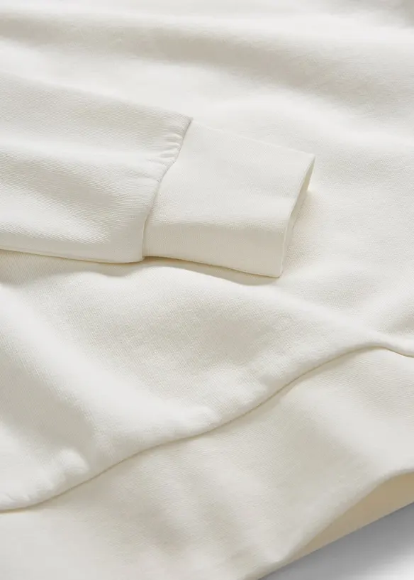 Sweat oversize 100% coton, bonprix