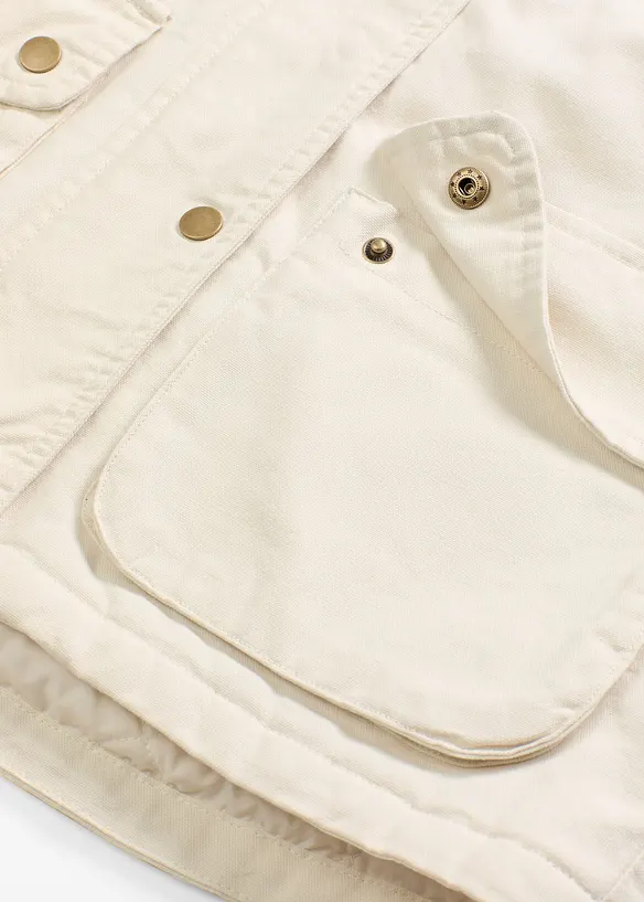 Veste rembourrée en twill, bonprix