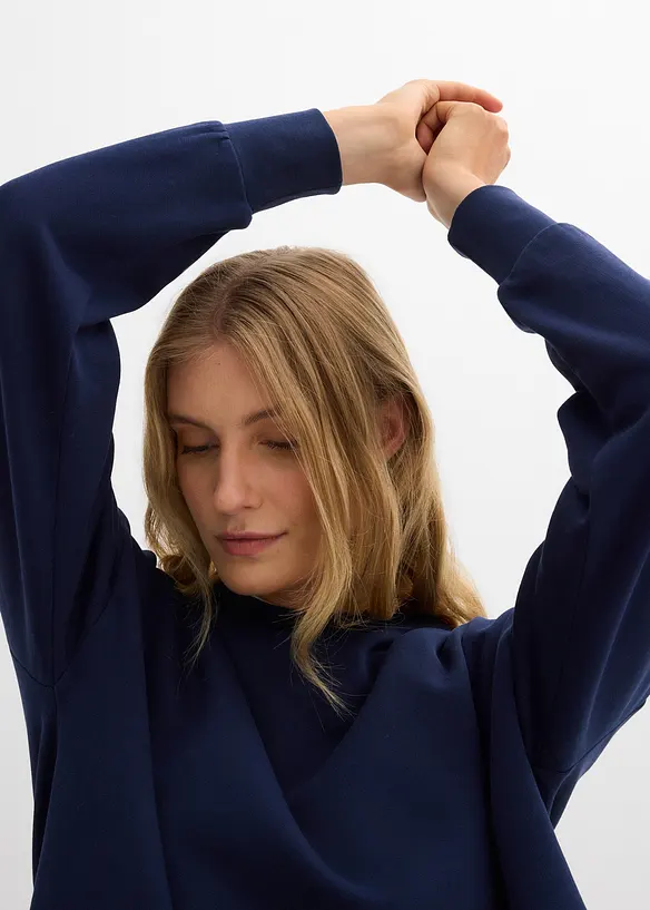 Sweat oversize 100% coton, bonprix