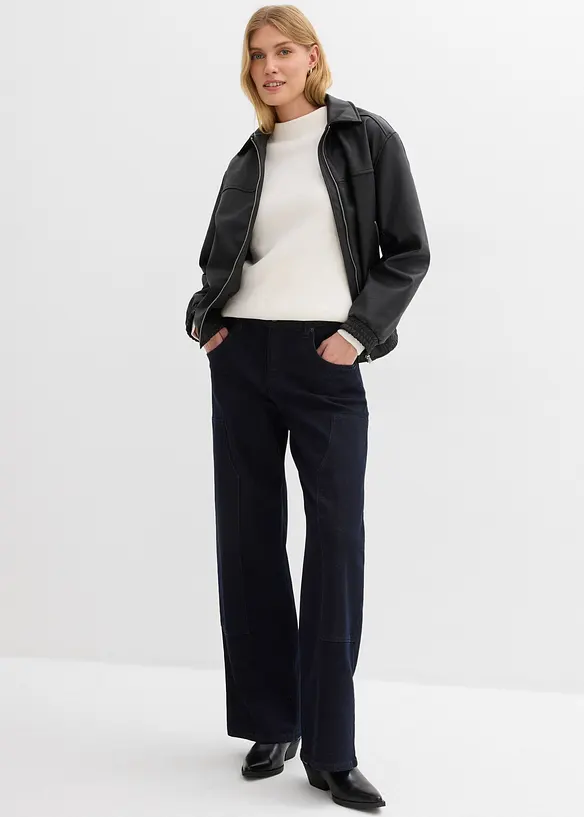 Pull à col montant, bonprix