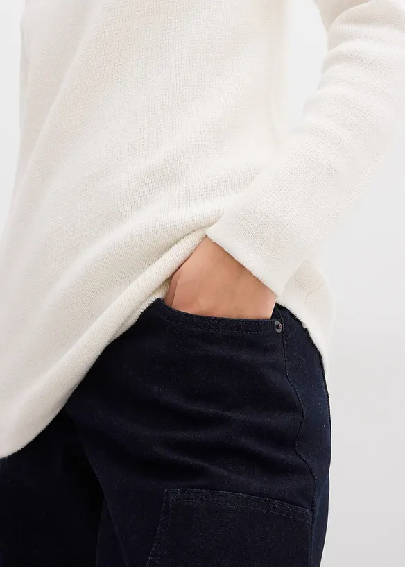 Pull à col montant, bonprix