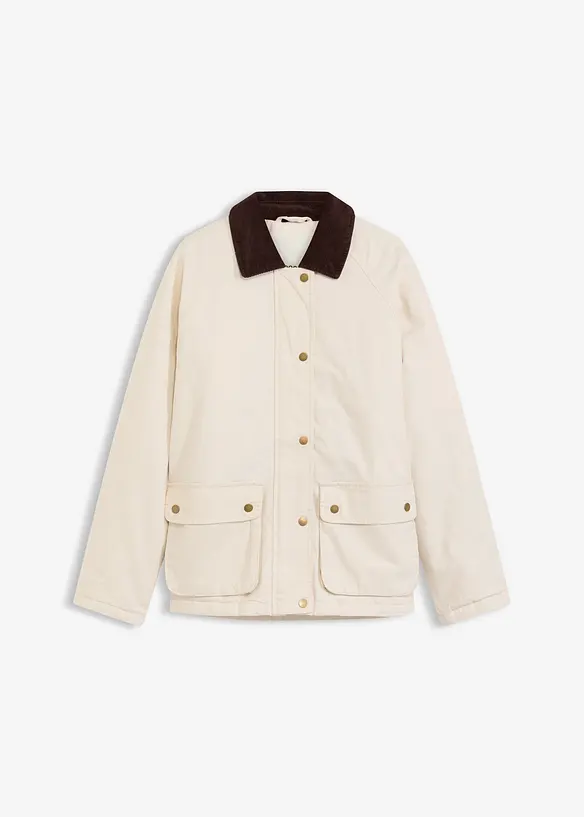 Veste rembourrée en twill, bonprix