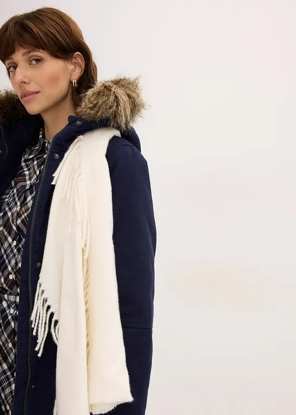 Parka longue et rembourr&eacute;e, bonprix