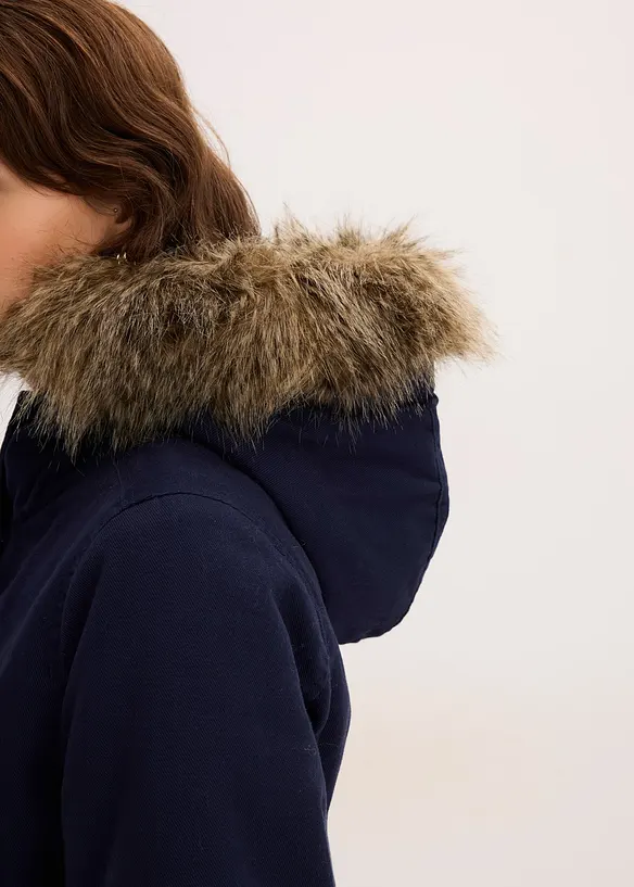 Parka longue et rembourr&eacute;e, bonprix