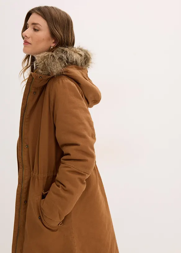 Parka longue et rembourrée, bonprix
