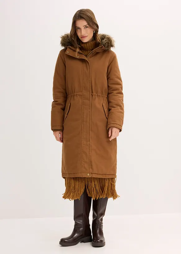 Parka longue et rembourrée, bonprix