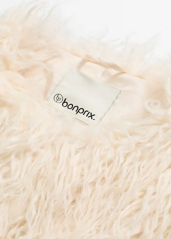 Veste peluche oversize, bonprix