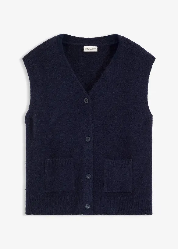 Gilet sans manches en maille, bonprix