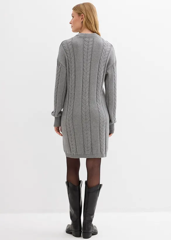 Robe en maille 100% coton, bonprix