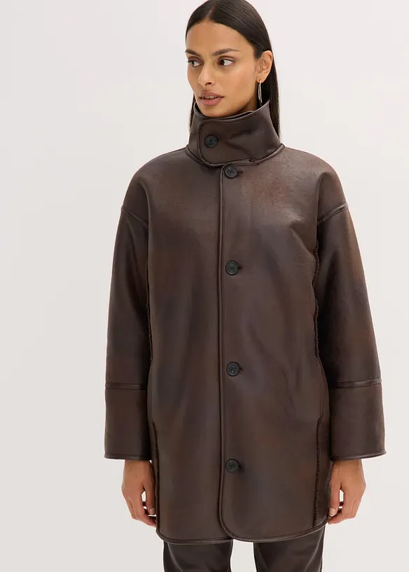 Veste en sherpa, bonprix