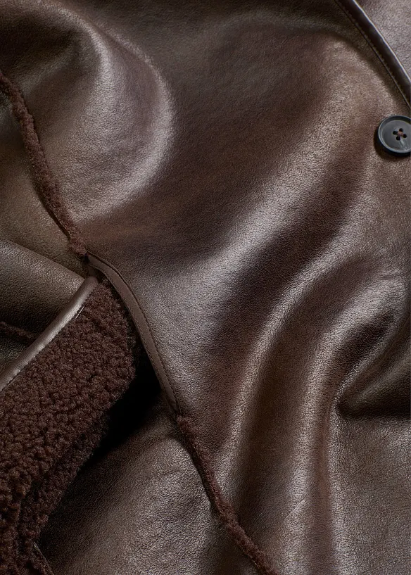 Veste en sherpa, bonprix